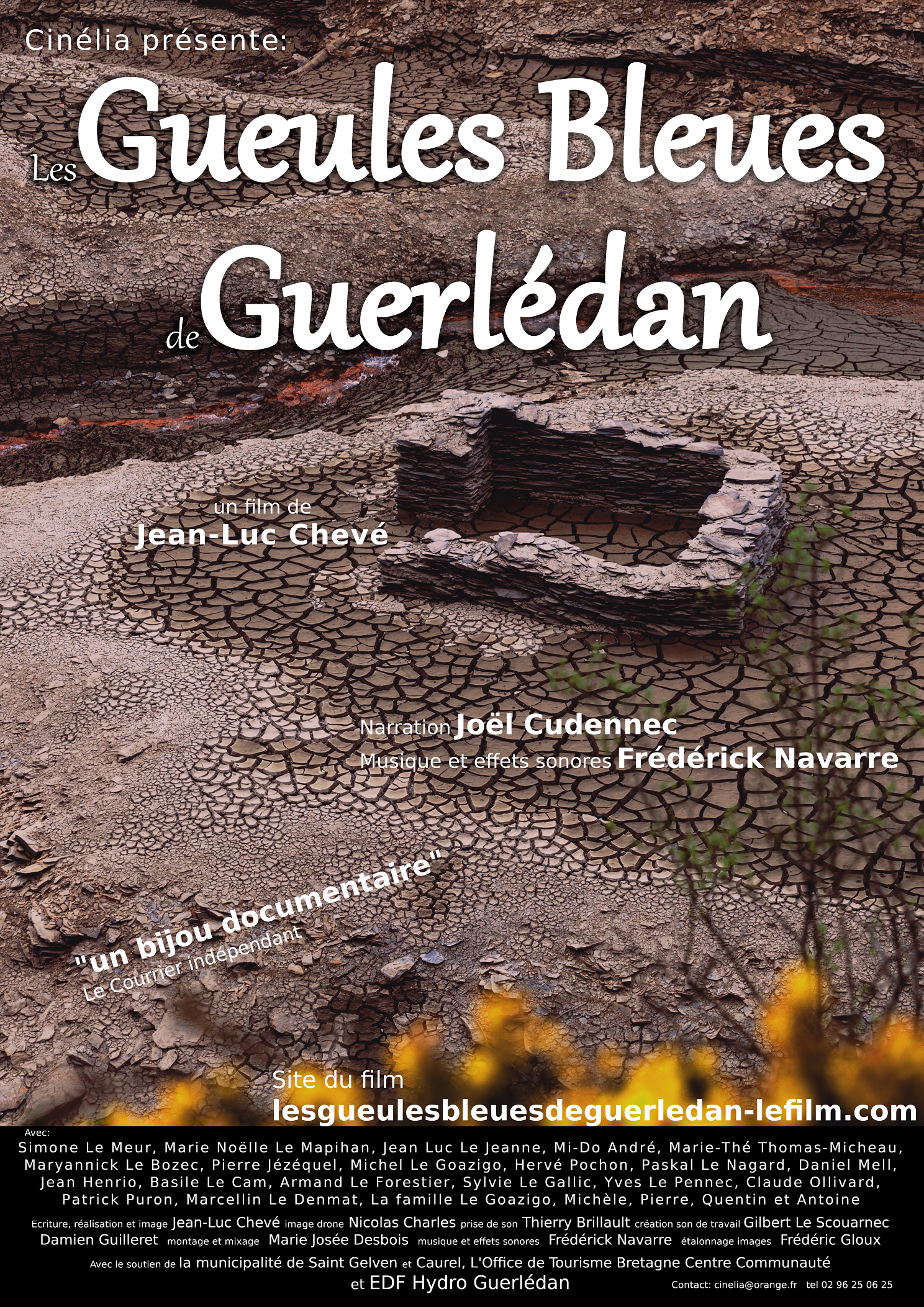 Image les gueules bleues de guerlédan - film documentaire de 90mn