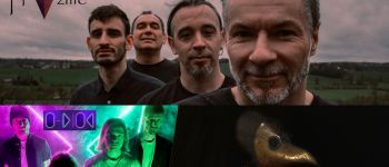 Concert rock prog, rock electro avec pryzme (release party)  + o-diod + mue  au 4 bis à rennes