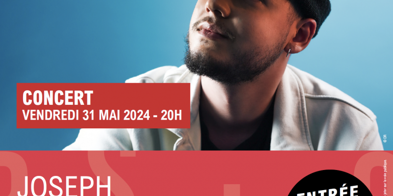 Festival Culturissimo : Concert de Joseph Kamel à Bain-de-Bretagne - 31 mai 2024 - 20h