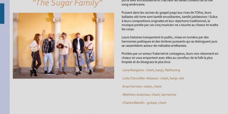 Concert - Heure Musicale, The Sugar Family