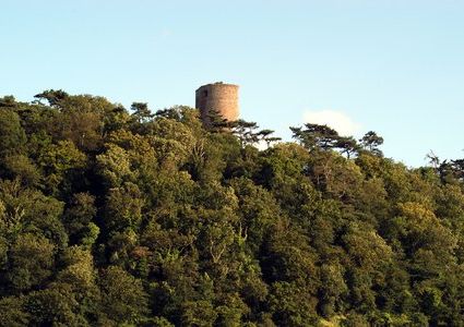 Les ruines de la tour de Cesson