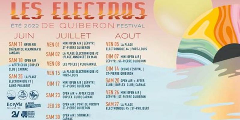 Festival Les Electros de Quiberon - La Plage Électronique #1 - Saint-Philibert
