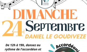 Déjeuner dansant - Daniel Le Goudivèze - Dimanche 24 septembre 2023 