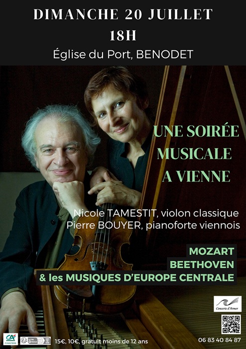 Soirée musicale à Vienne.