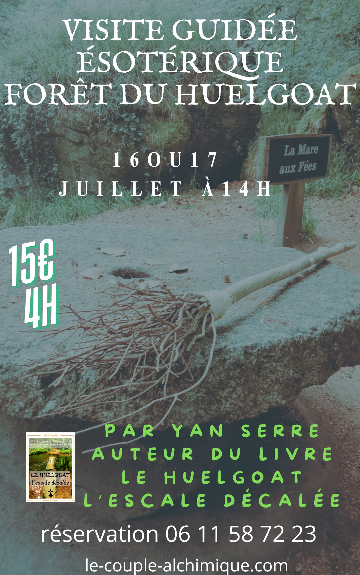 Visite guidée ésotérique Forêt du Huelgoat