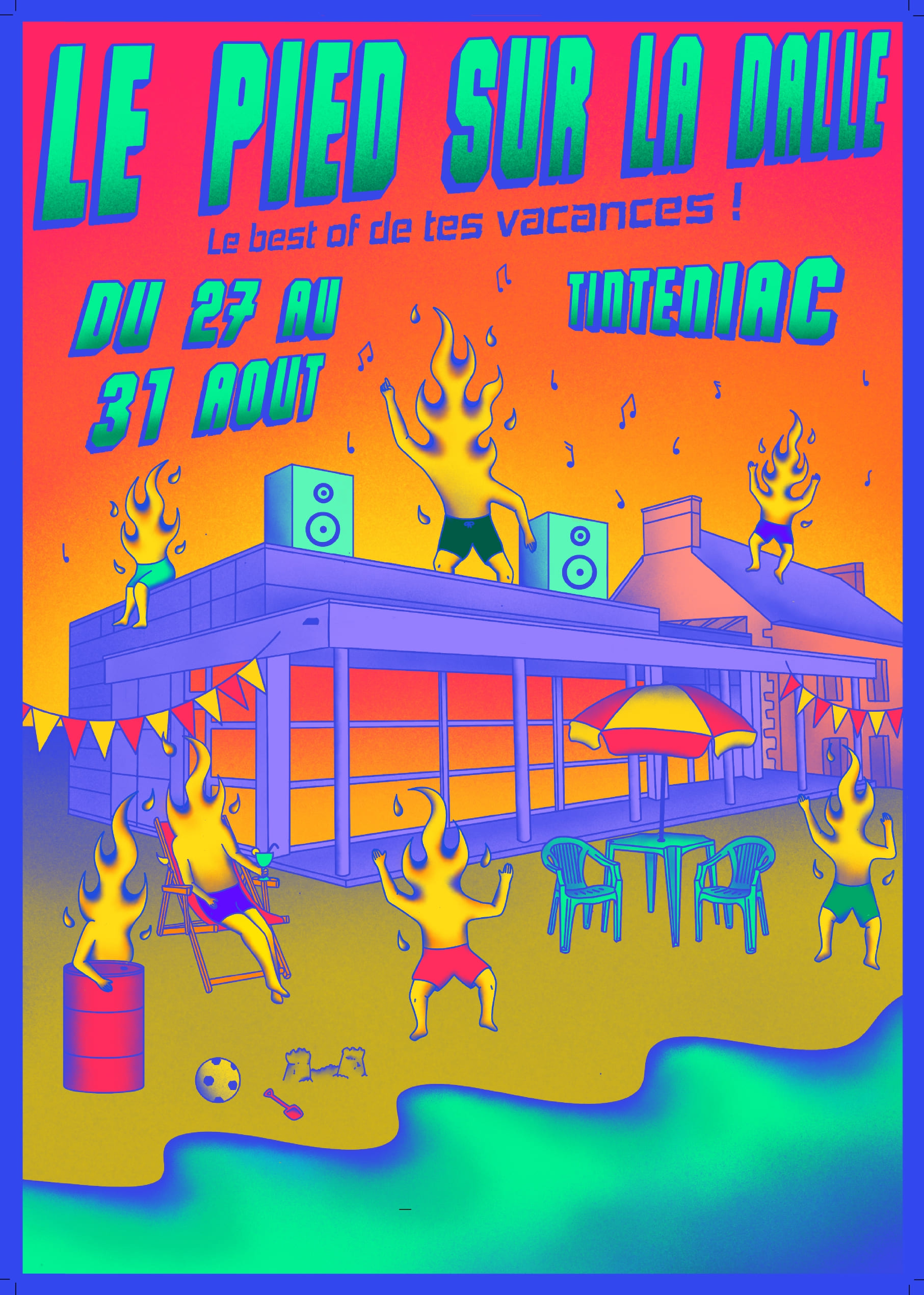 Le Pied Sur La Dalle