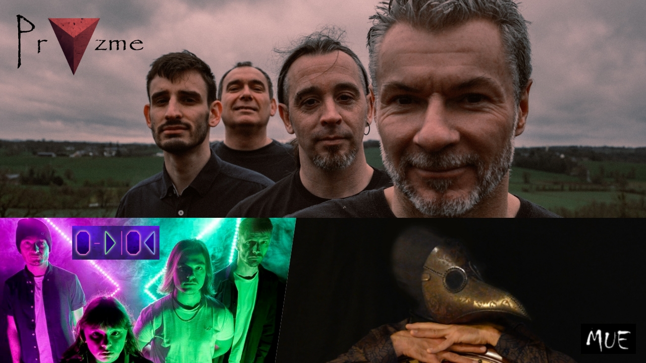 Concert rock prog, rock electro avec pryzme (release party)  + o-diod + mue  au 4 bis à rennes