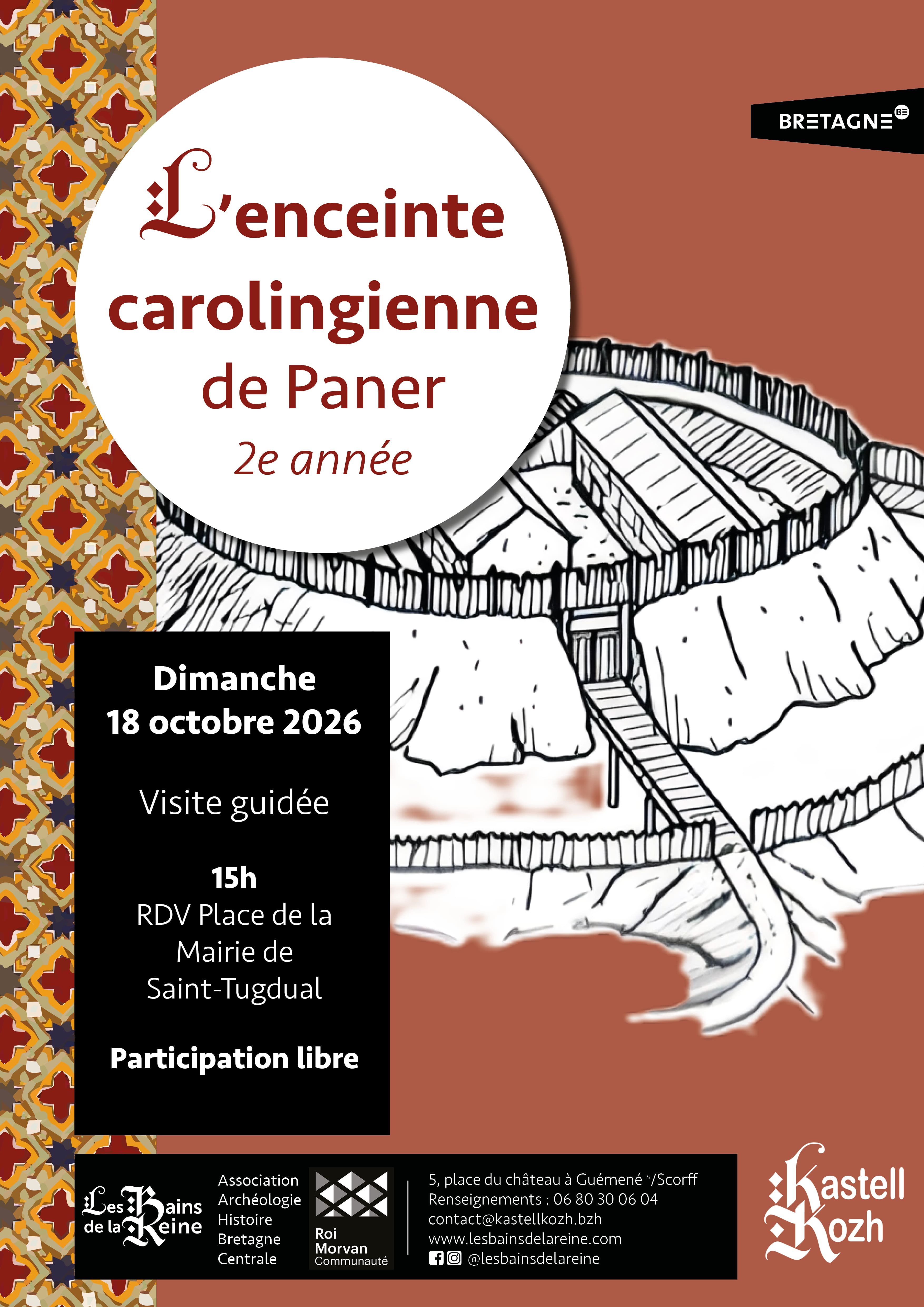 L'enceinte carolingienne de Paner : 2e année de fouilles