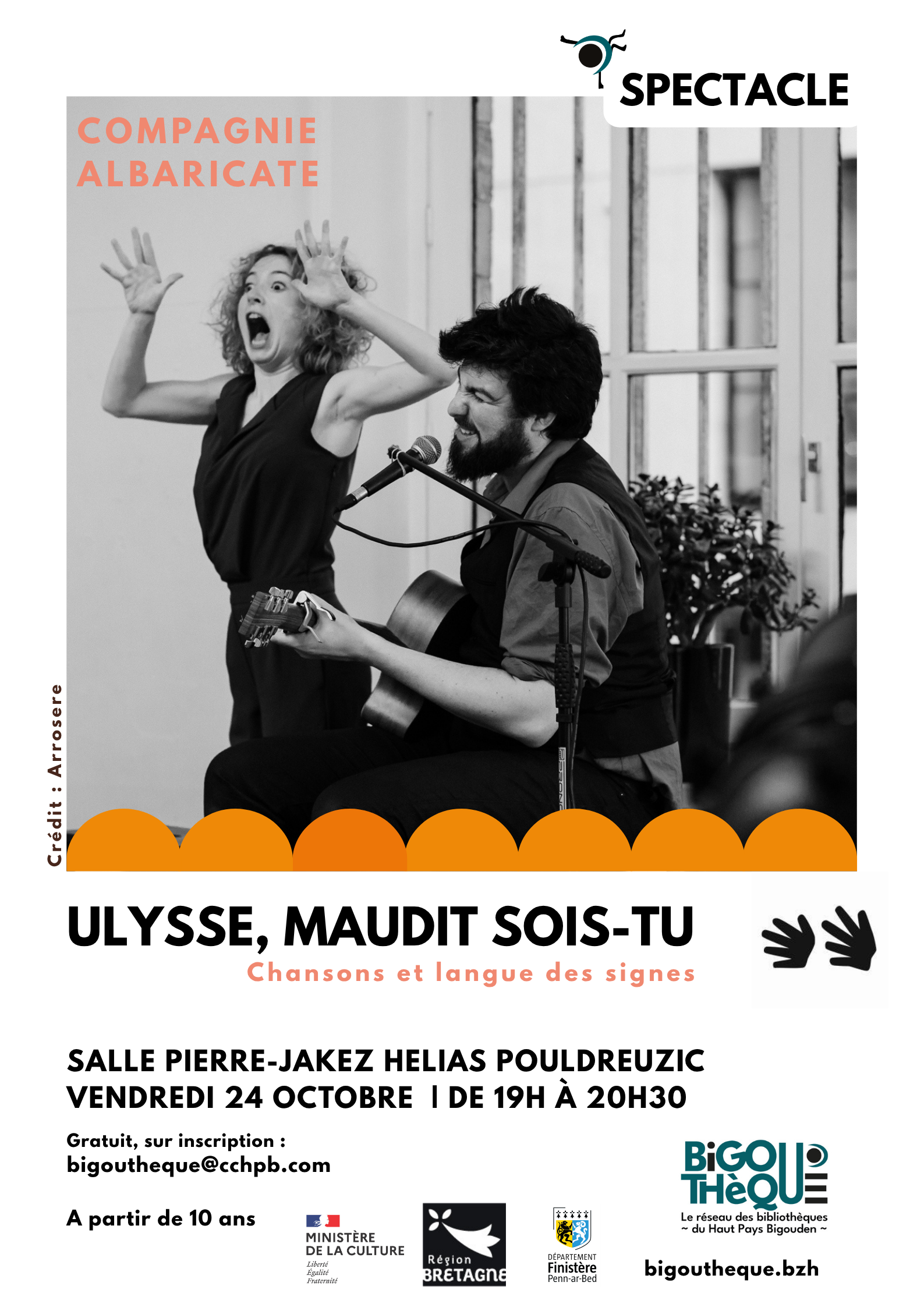 Spectacle Ulysse, maudit sois-tu !