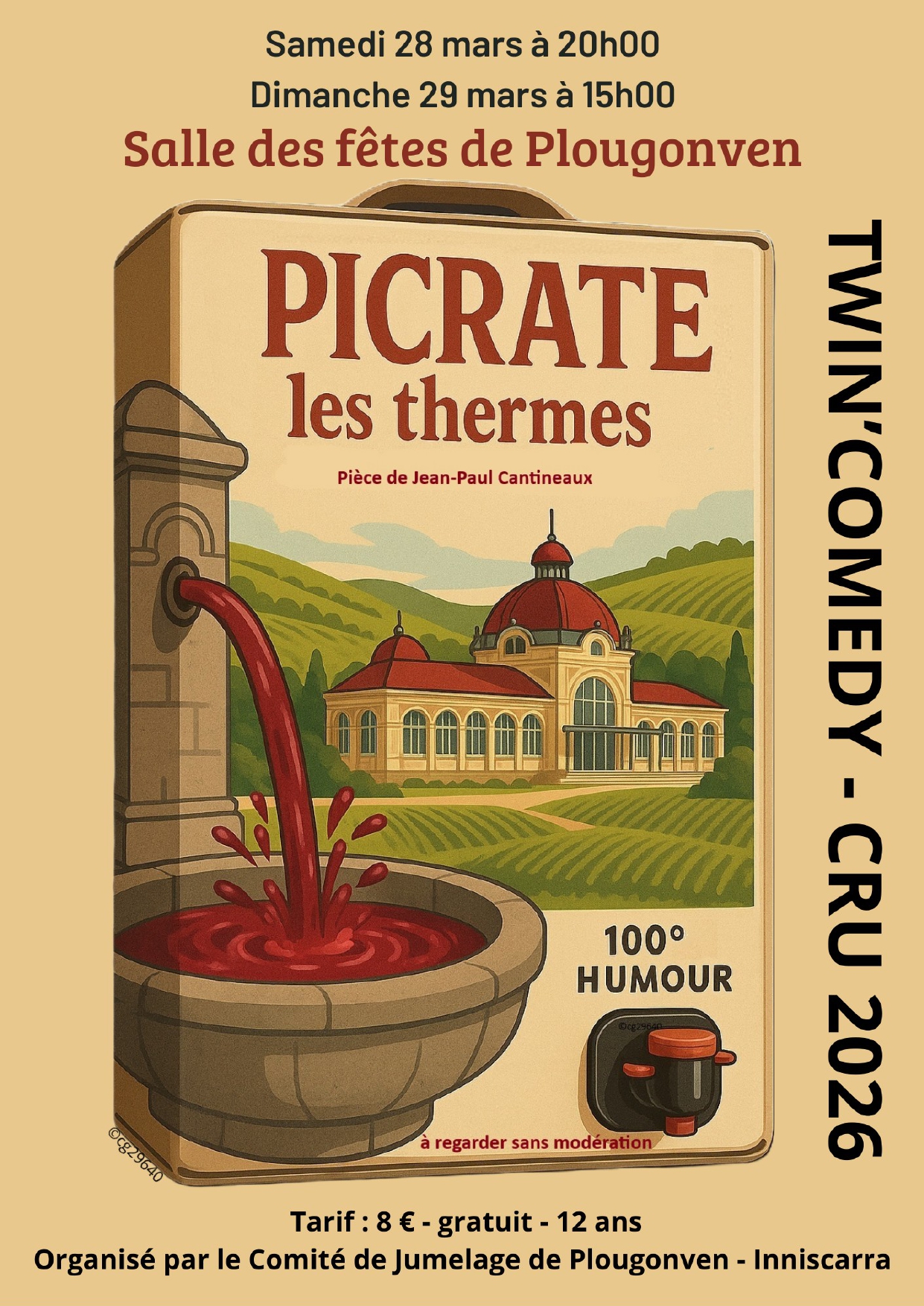 Pièce de théâtre : Picrate les thermes
