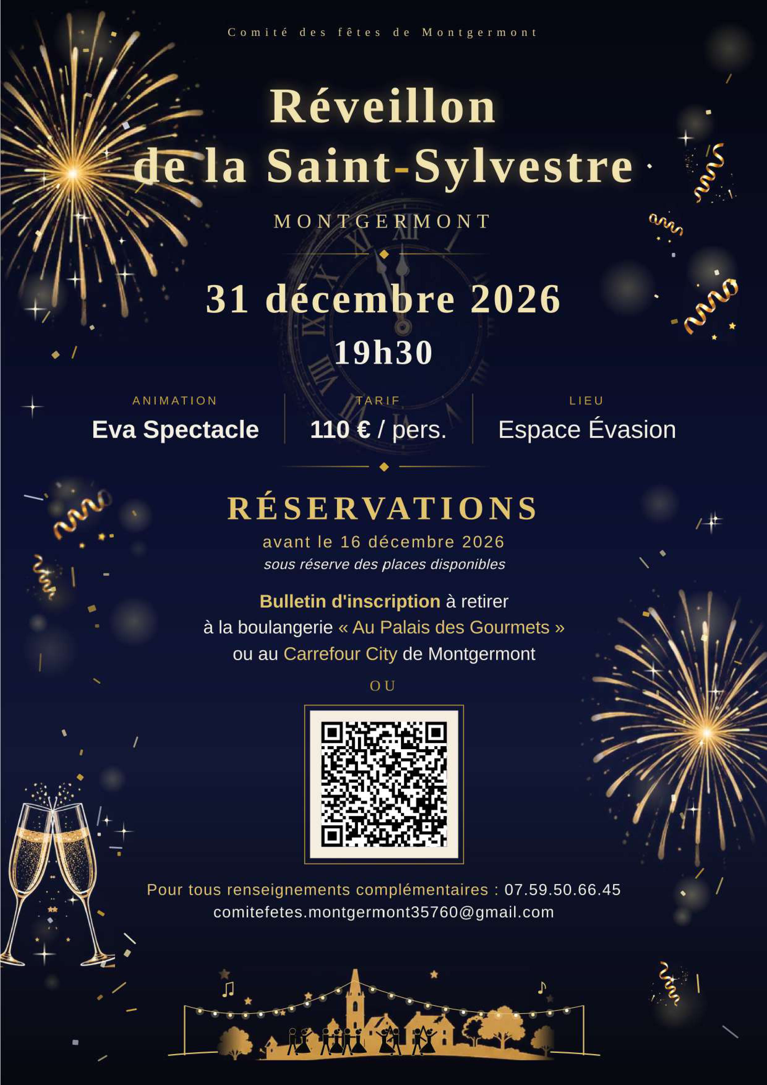 Réveillon de la Saint-Sylvestre - Montgermont