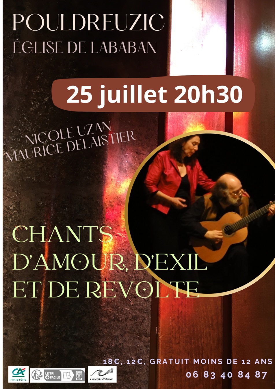 Chants d'amour, d'exil et de révolte