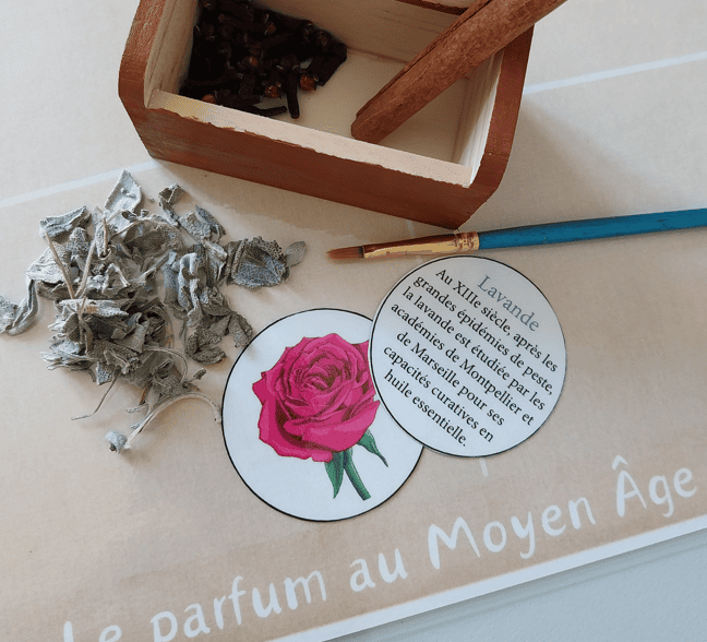 Atelier enfant : le parfum au Moyen Âge