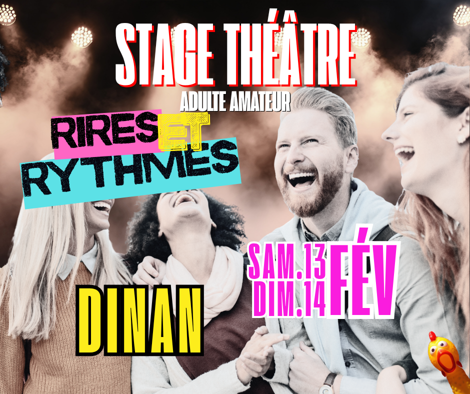 Stage Théâtre adultes "Rires & Rythmes"
