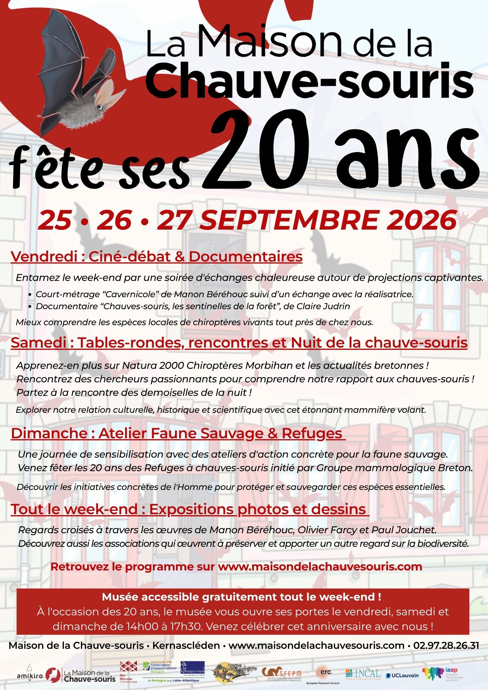 Les 20 ans de la Maison de la Chauve-souris