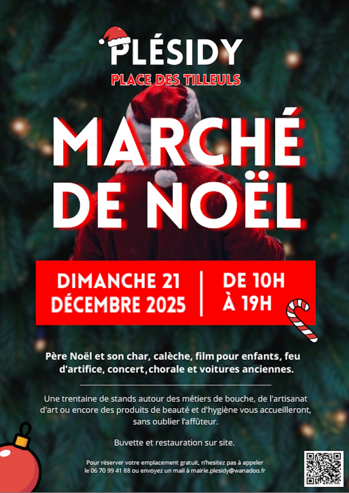 Marché de Noël 2025 de Plesidy