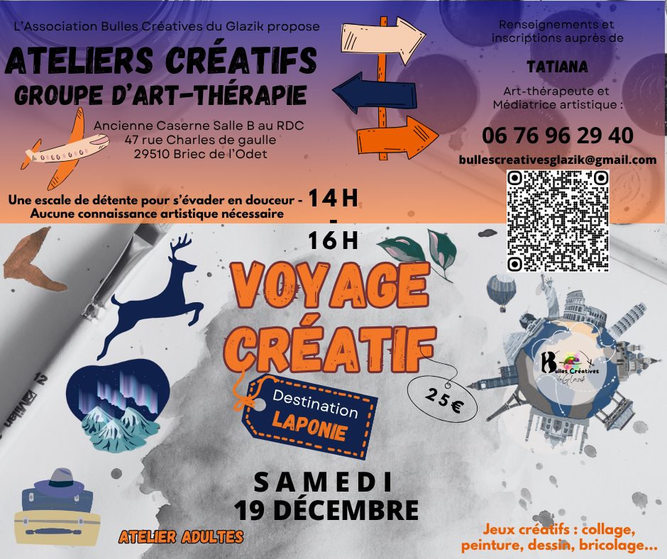 ✨ Voyage Créatif ✈️ Laponie