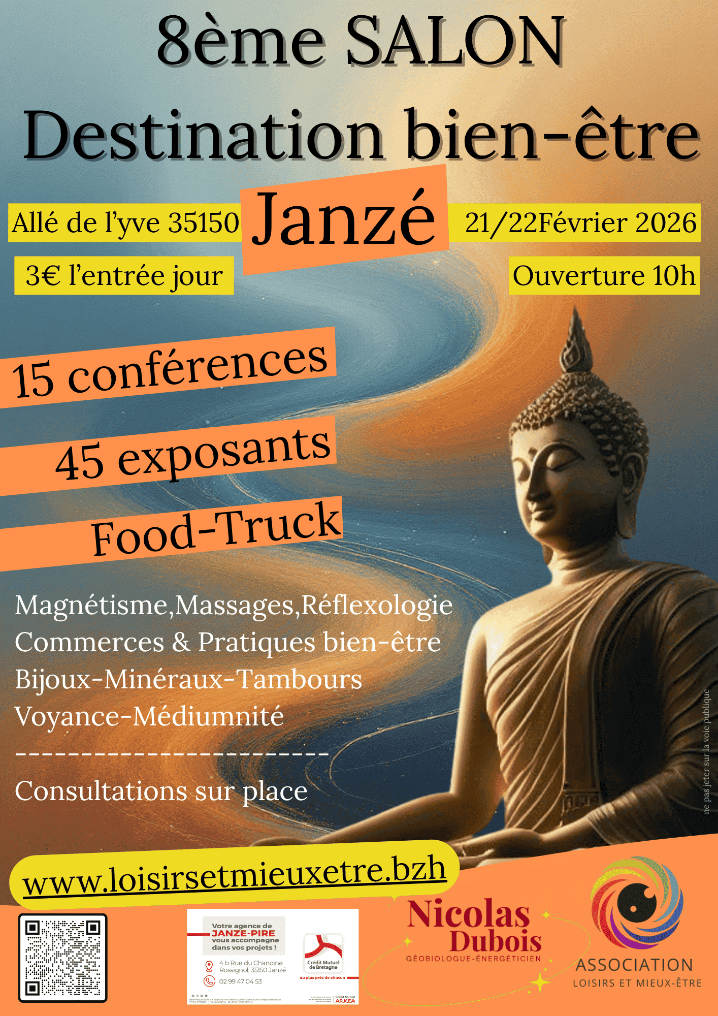 Salon "Destination Bien-être" Janzé 8ème édition
