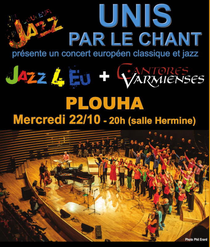 Concert Jazz for Europe - Unis par le chant