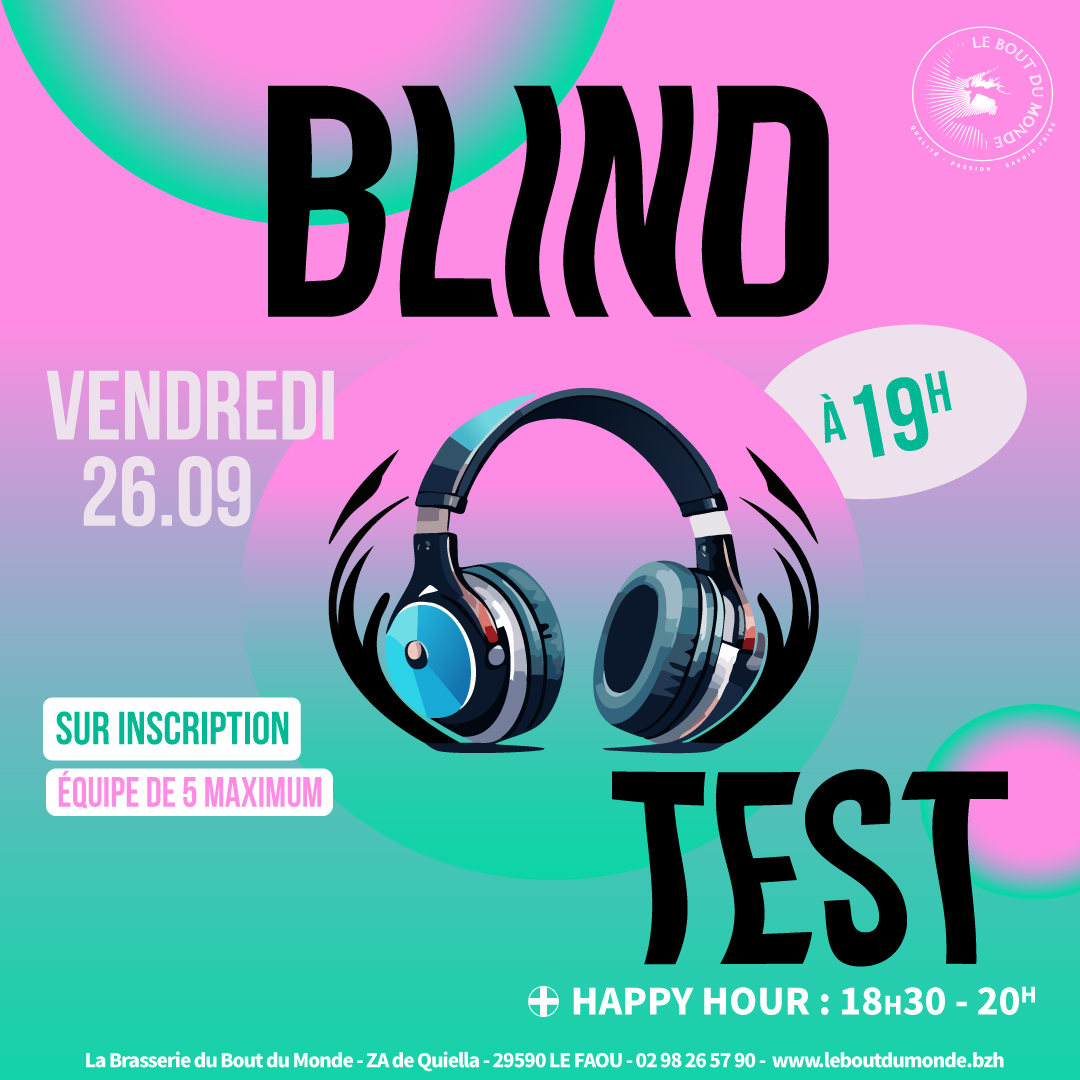 Soirée Blind Test