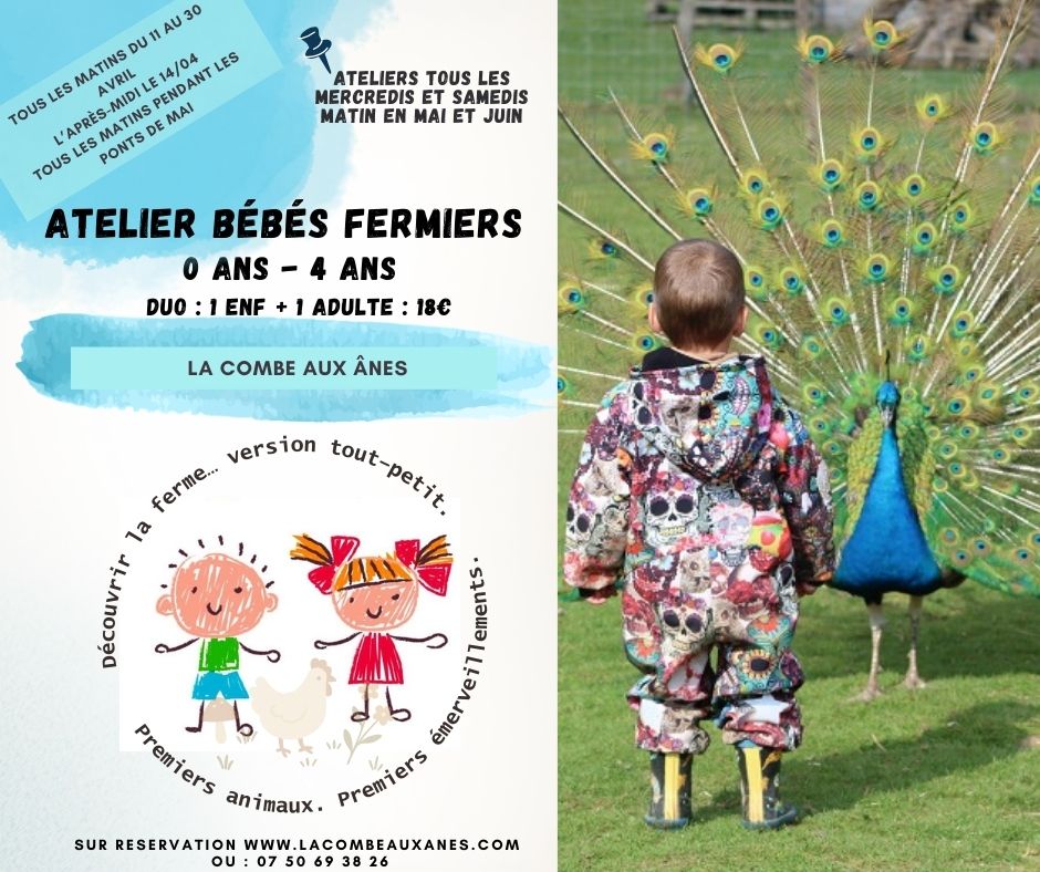 Atelier Bébés fermiers (0 à 4 ans)