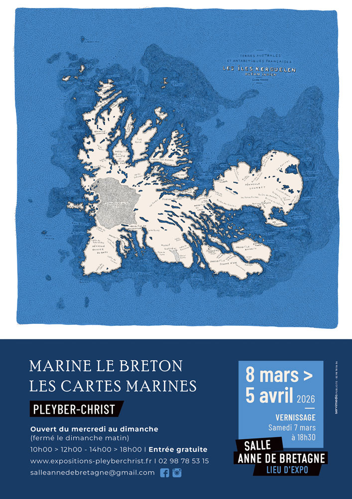 Les cartes marines selon Marine Le Breton