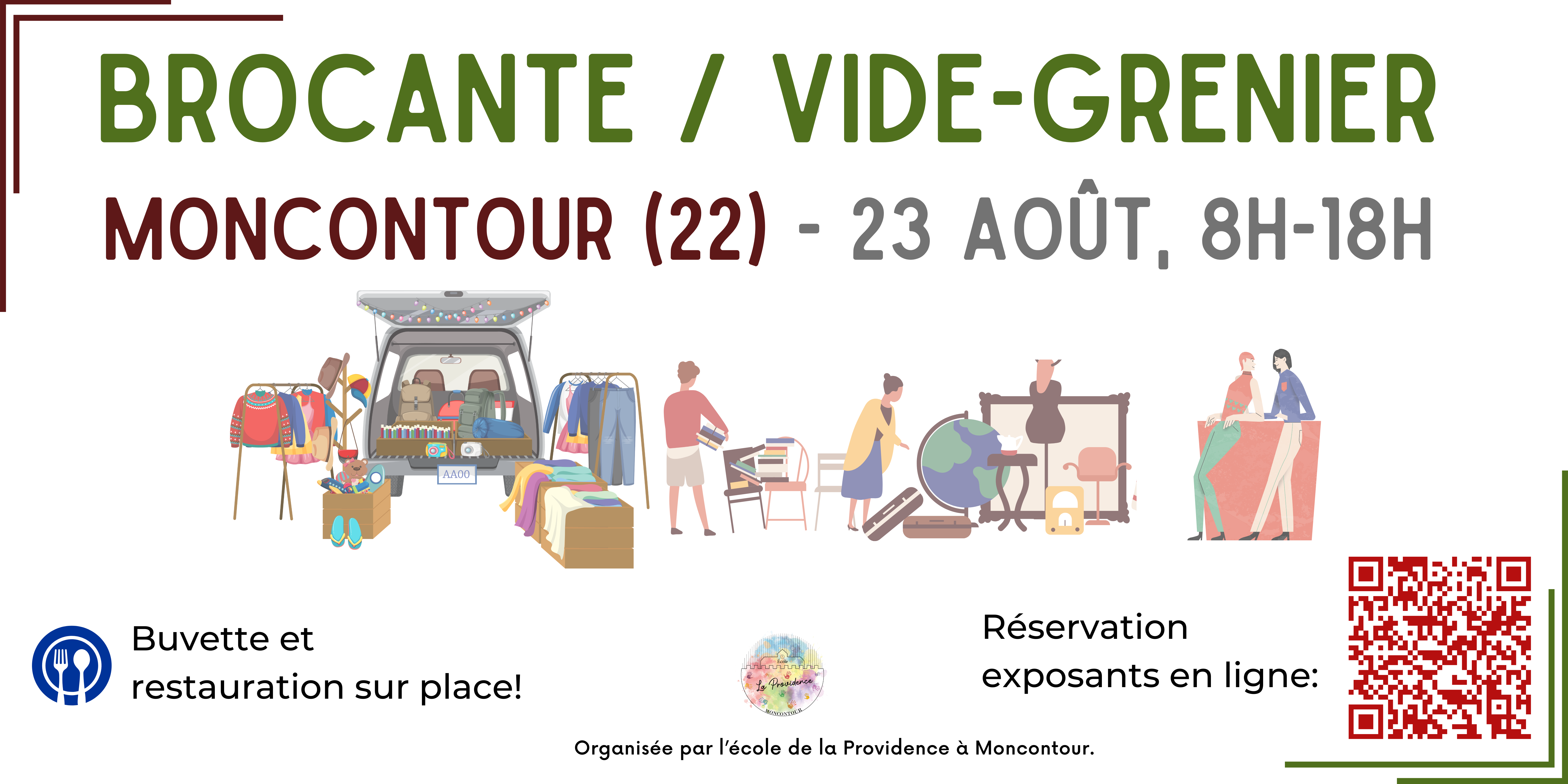 Brocante de Moncontour – on lance le compte à rebours !