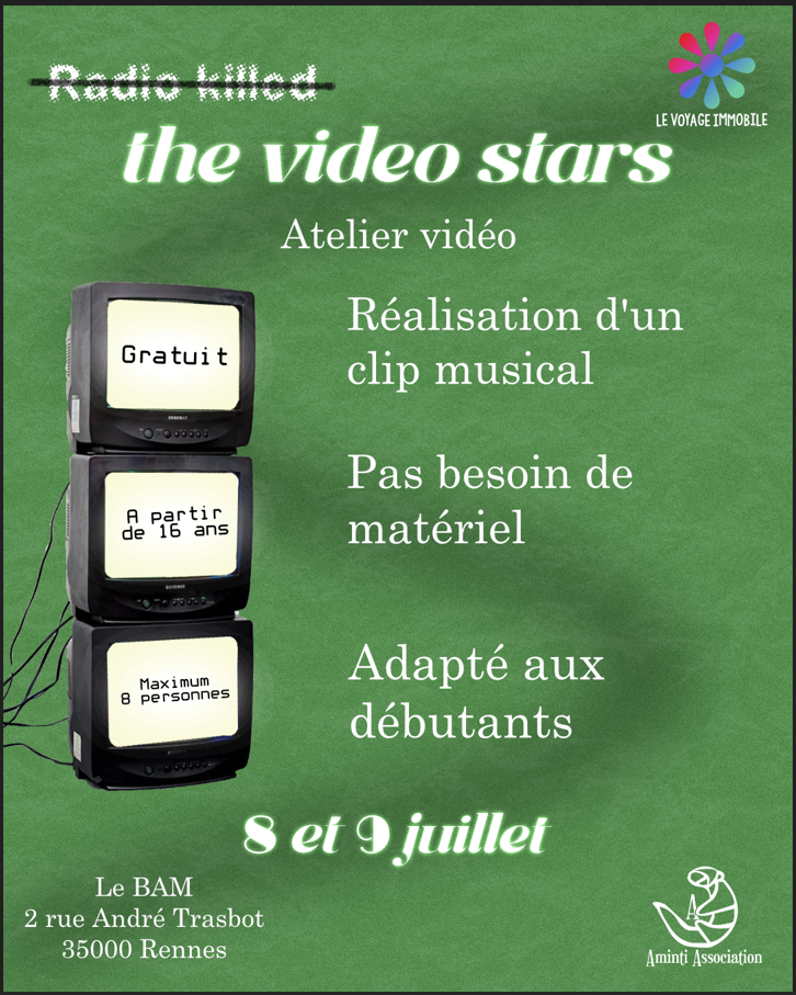 Atelier réalisation d'un clip musical!