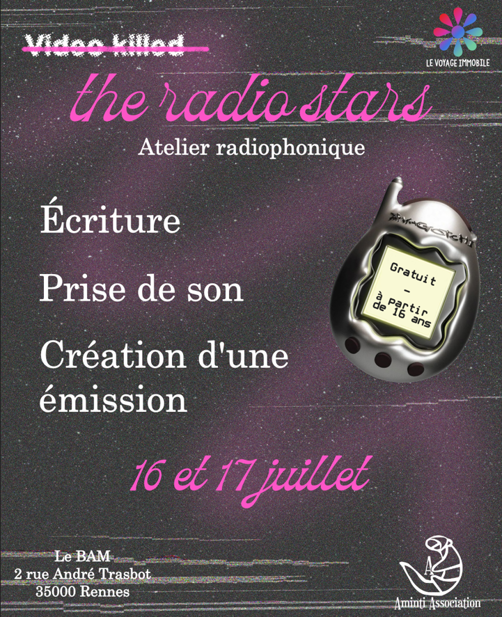 Atelier création et enregistrement d'une émission de radio !