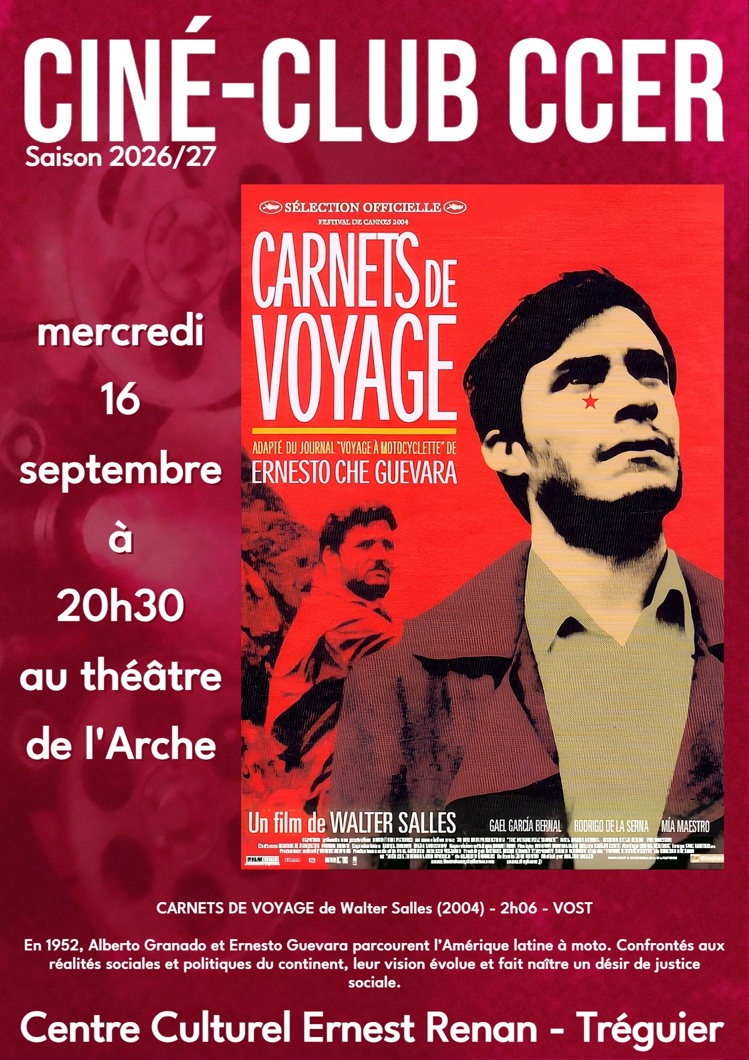 Ciné-Club CCER Tréguier - Carnets de voyage