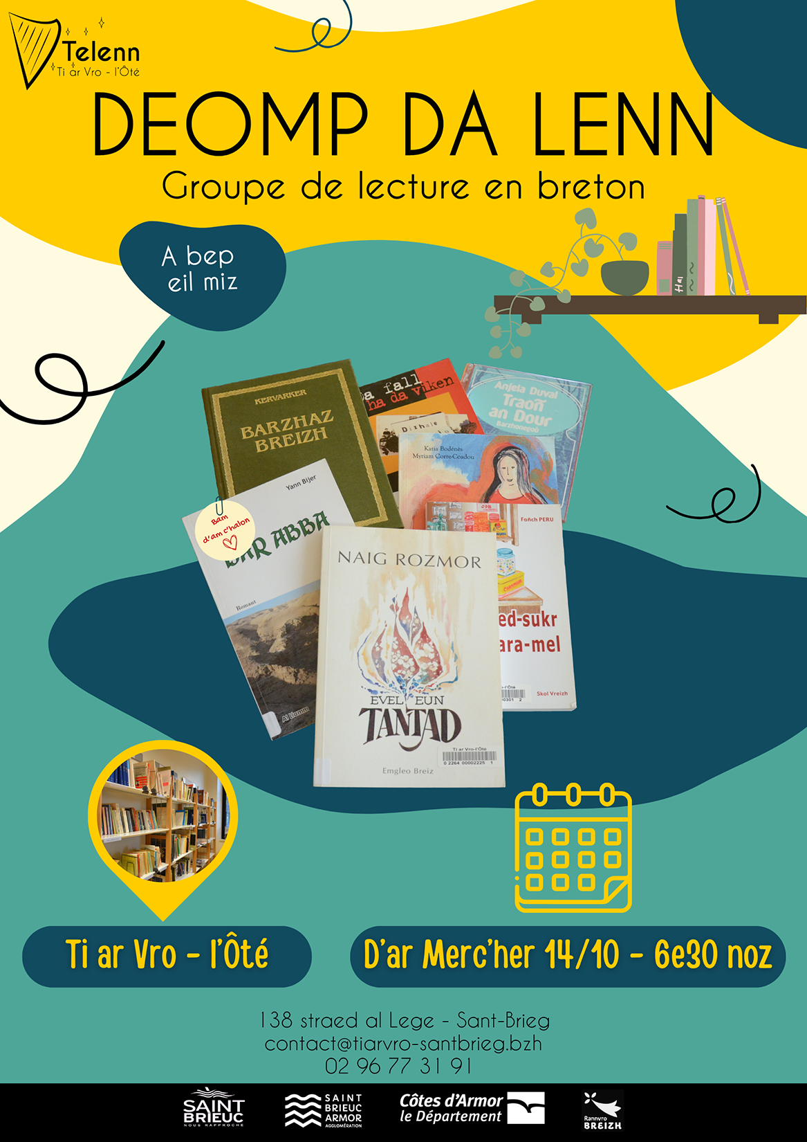 Deomp da lenn - Groupe de lecture en breton
