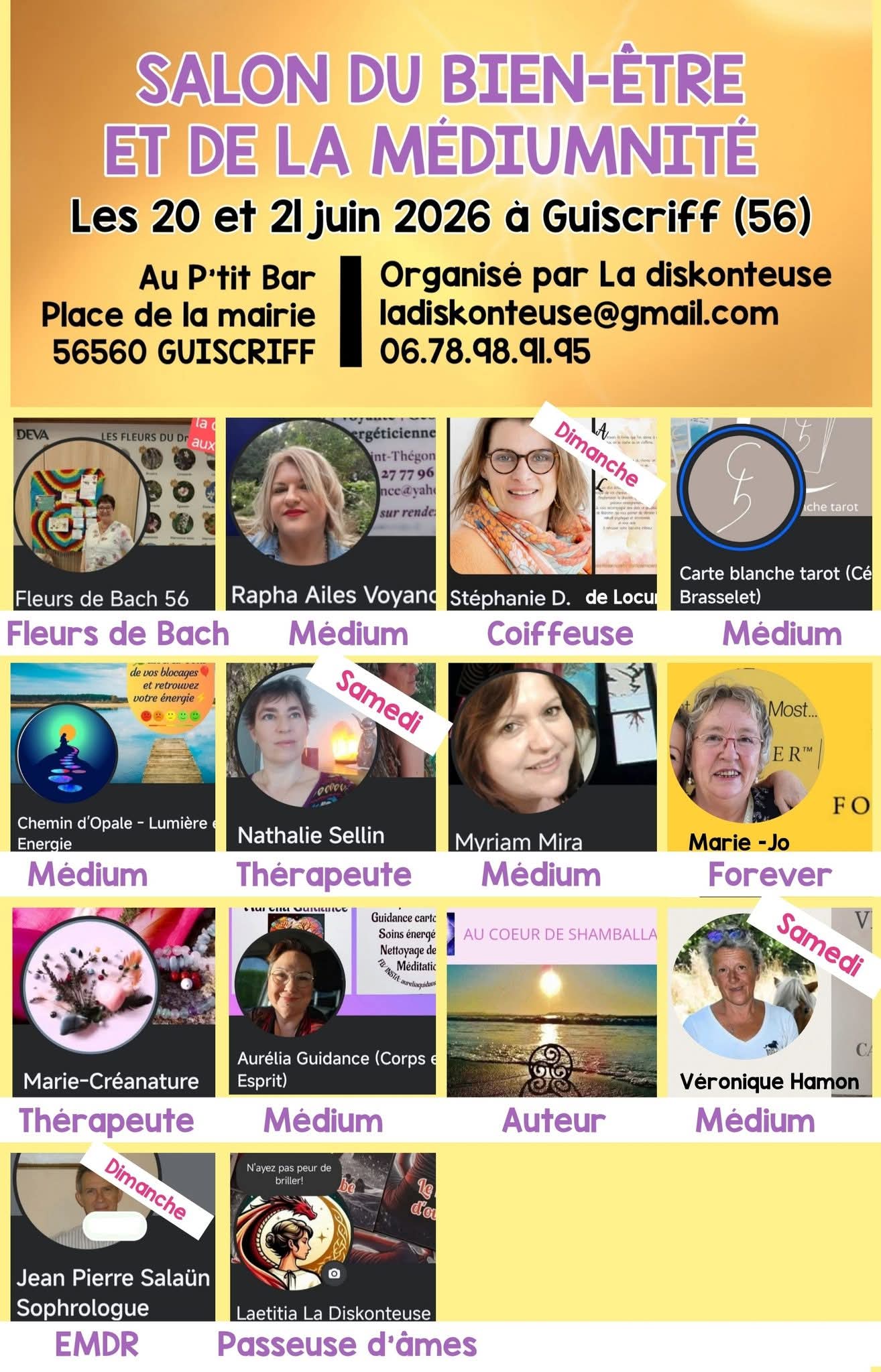Salon du bien-être et de la médiumnité