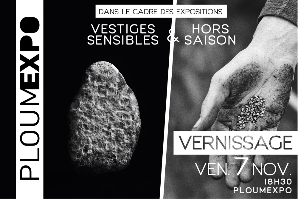 Vernissage des expositions Vestiges sensibles et Hors saison