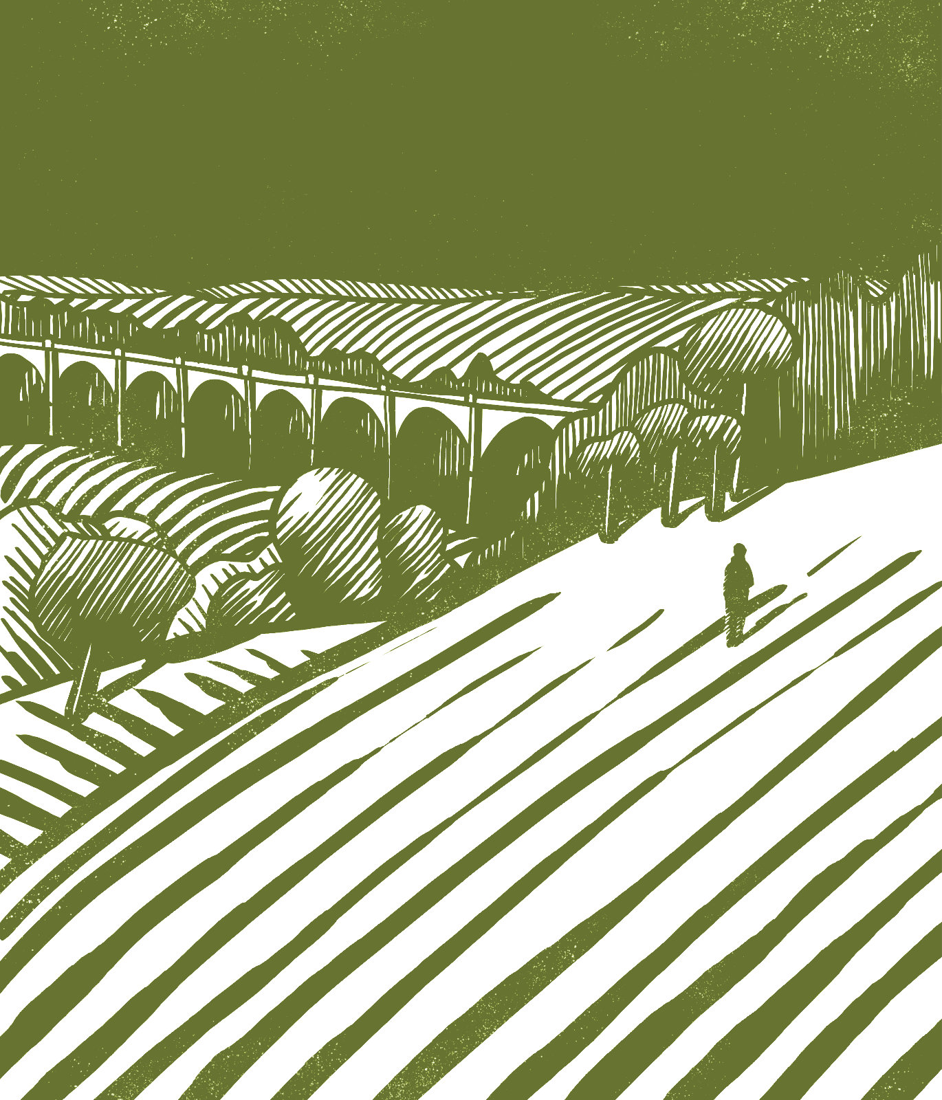 Fourches "Silence dans les champs" à la Ferme de Traon Bihan