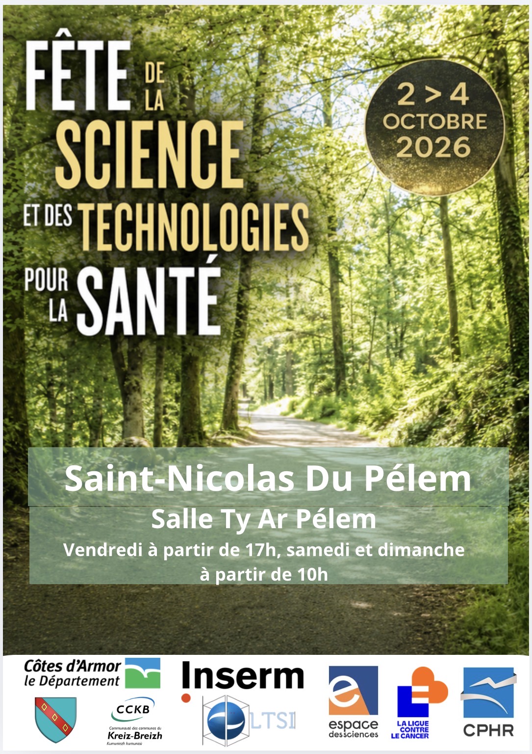 Fête de la science et des technologies pour la santé