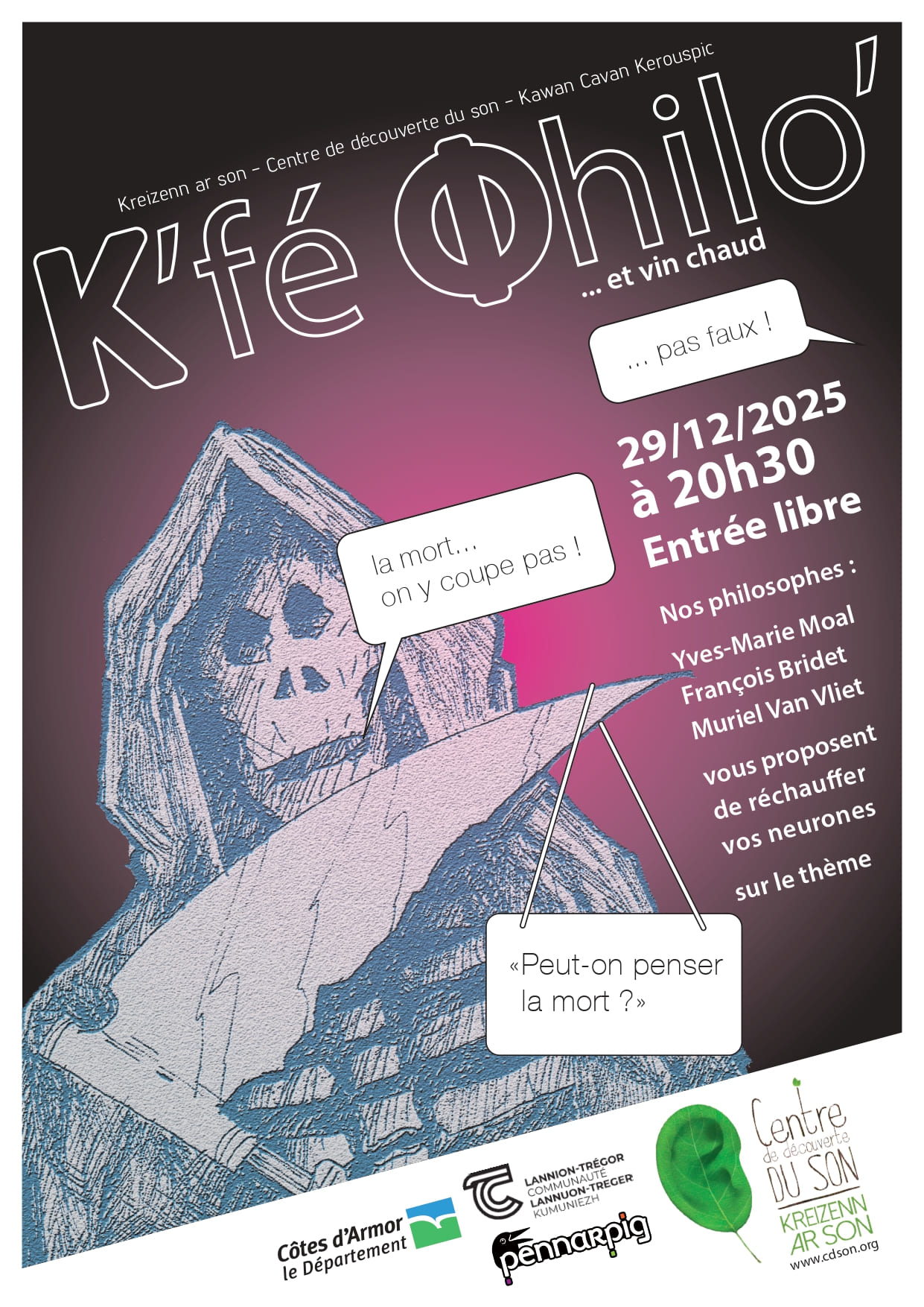 Kfé philo " Peut-on penser la mort "