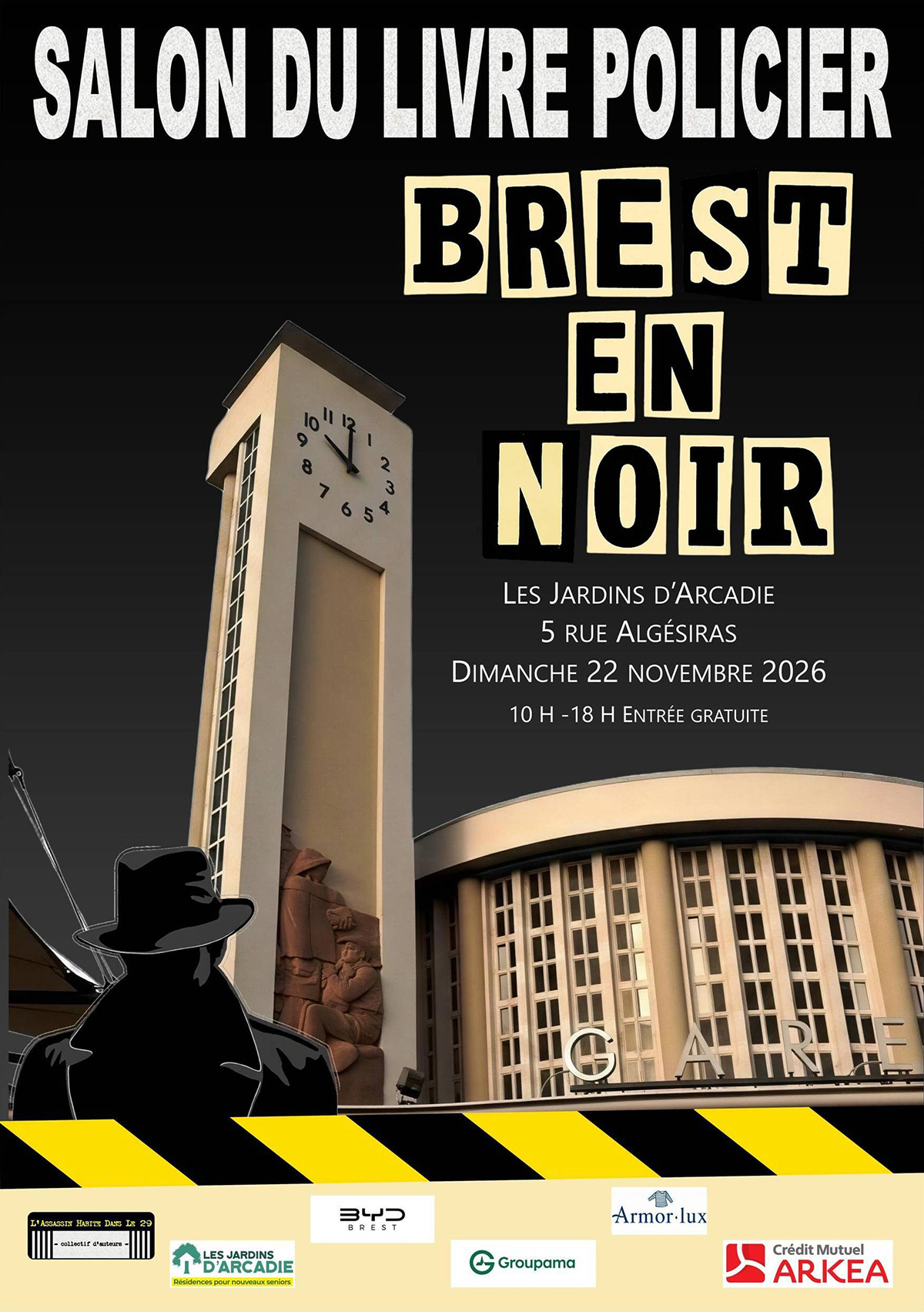 Salon du Livre Policier de Brest 2026