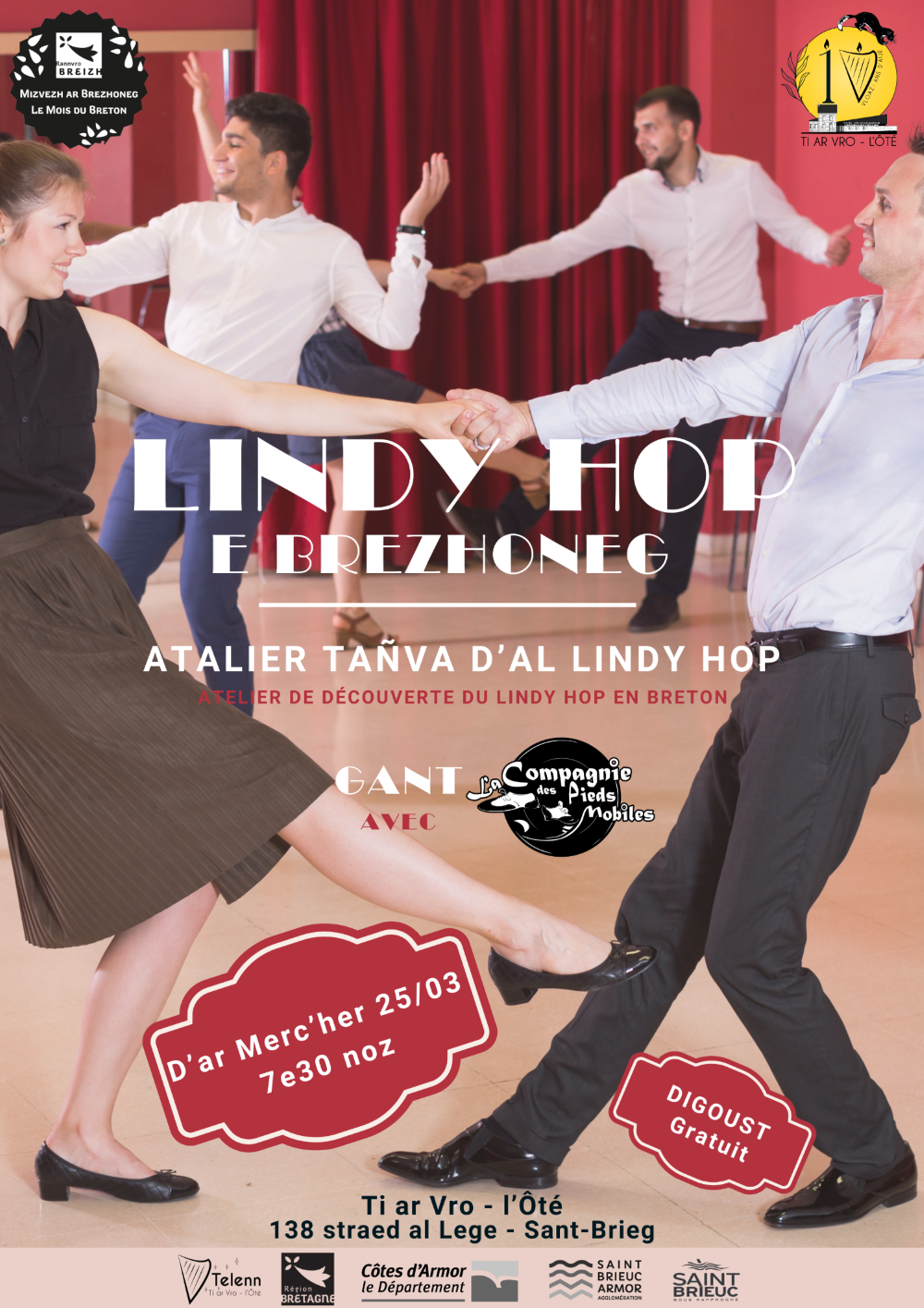 Atelier de découverte du Lindy Hop