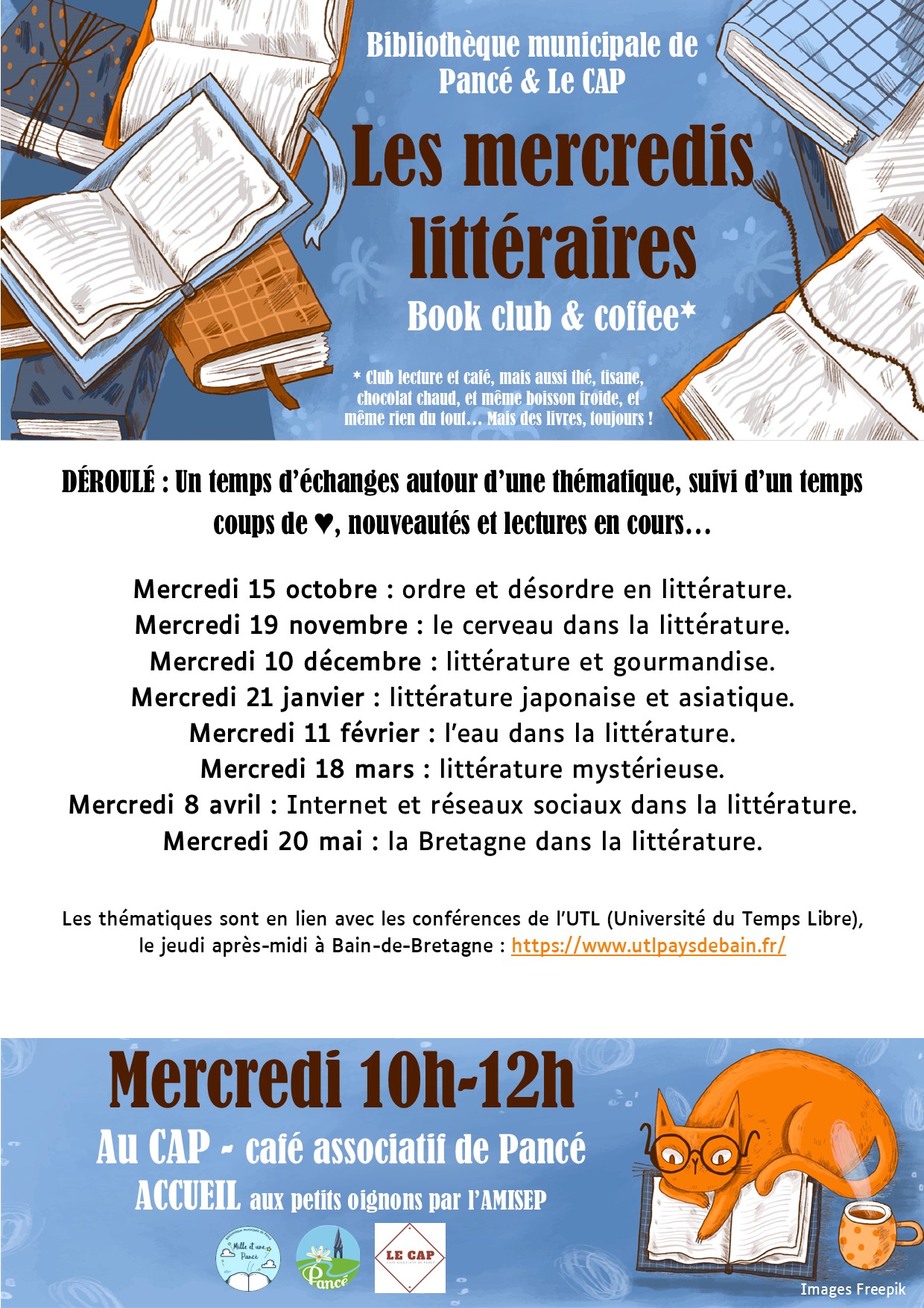 Mercredi littéraire à Pancé : littérature japonaise