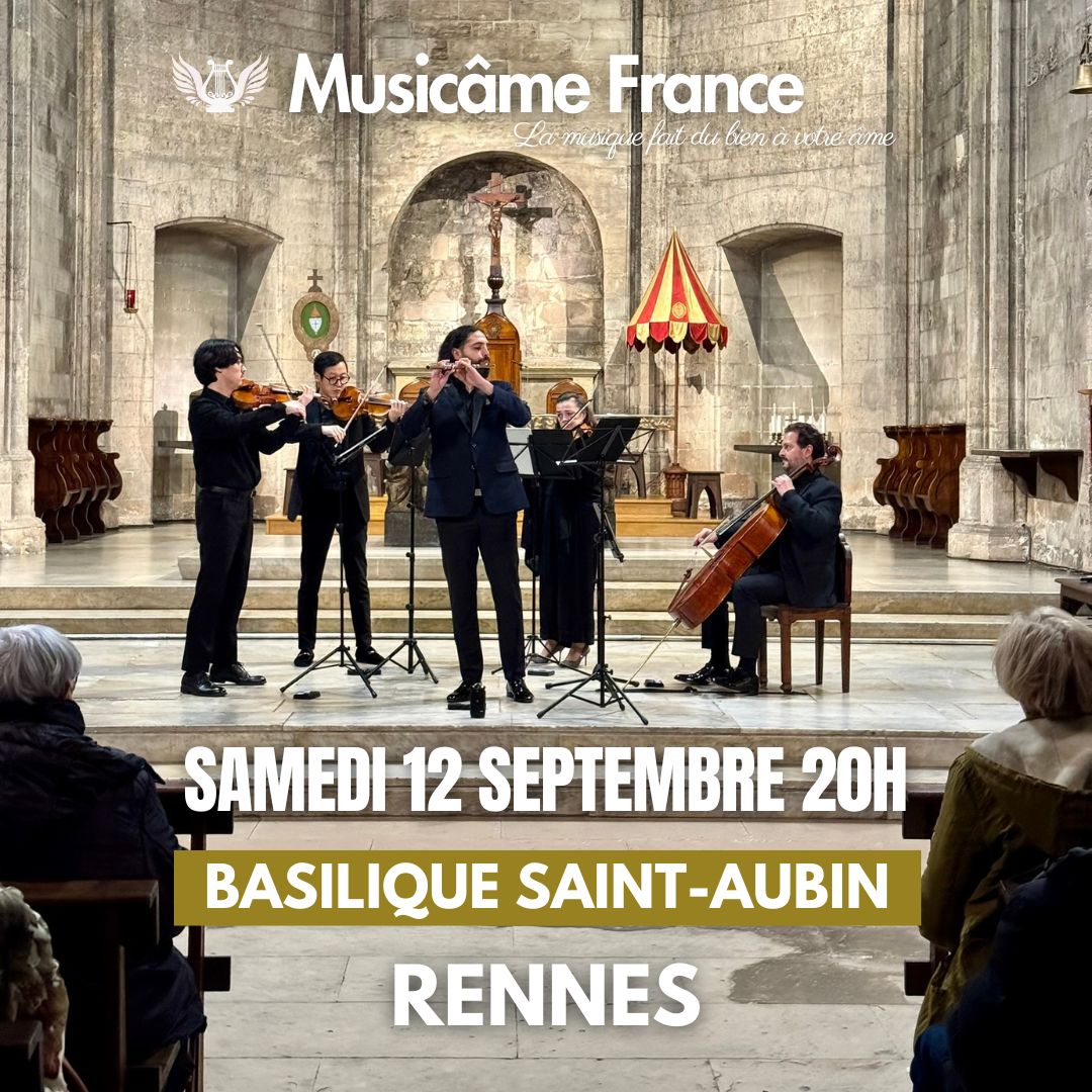 Concert à Rennes : Ravel, Debussy, Cantemir, Mozart, Bach, Doppler, Piazzolla, Vivaldi
