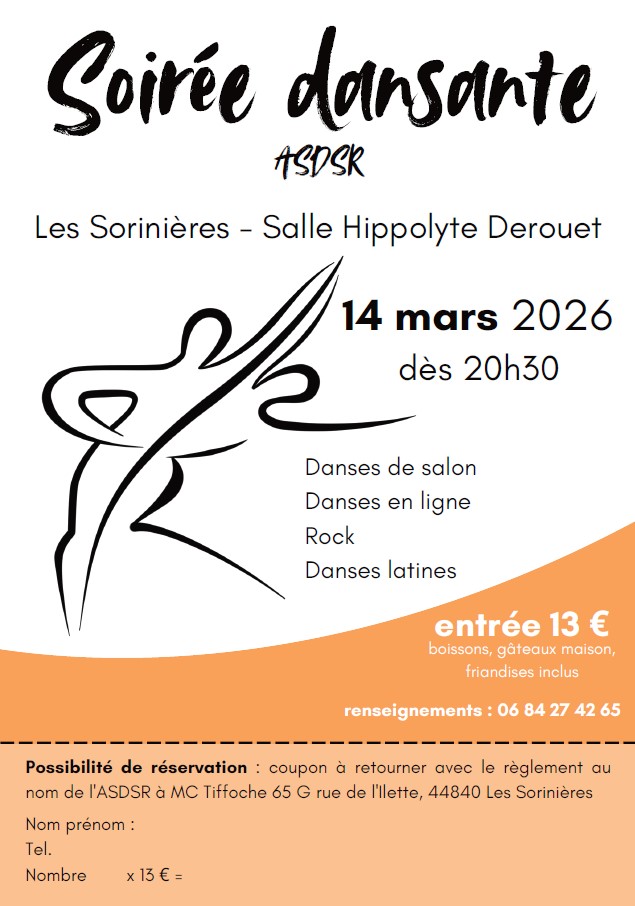 Soirée Dansante ASDSR 2026