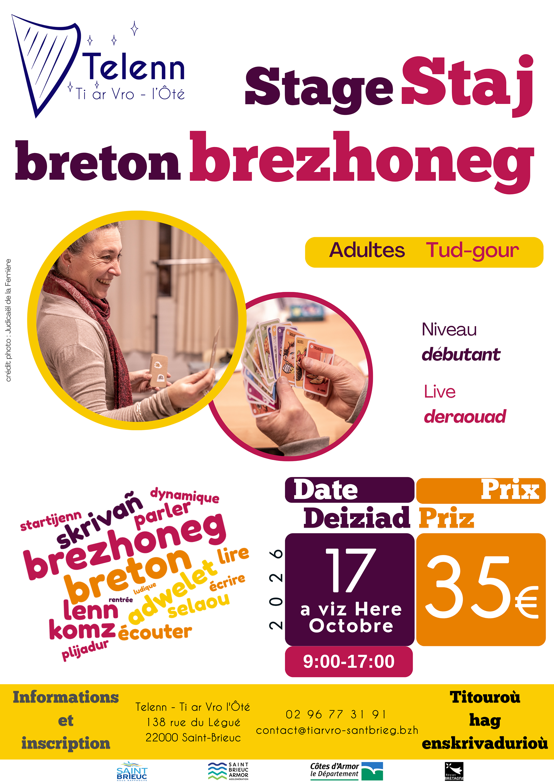 Stage de breton pour débutants