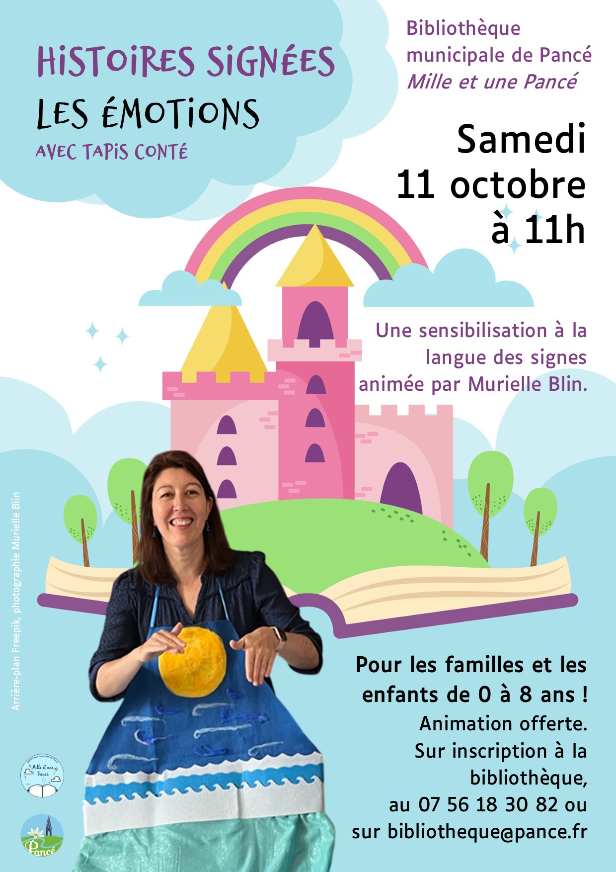 Histoires signées avec tapis conté autour des émotions