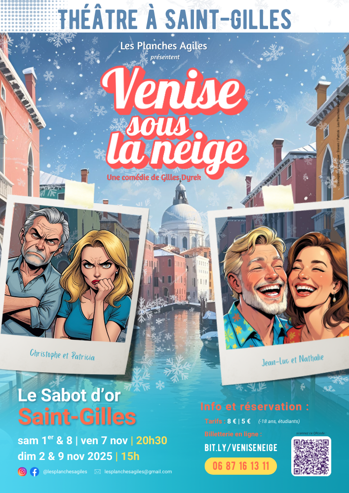 THEATRE "Venise sous la neige" (de Gilles Dyrek)