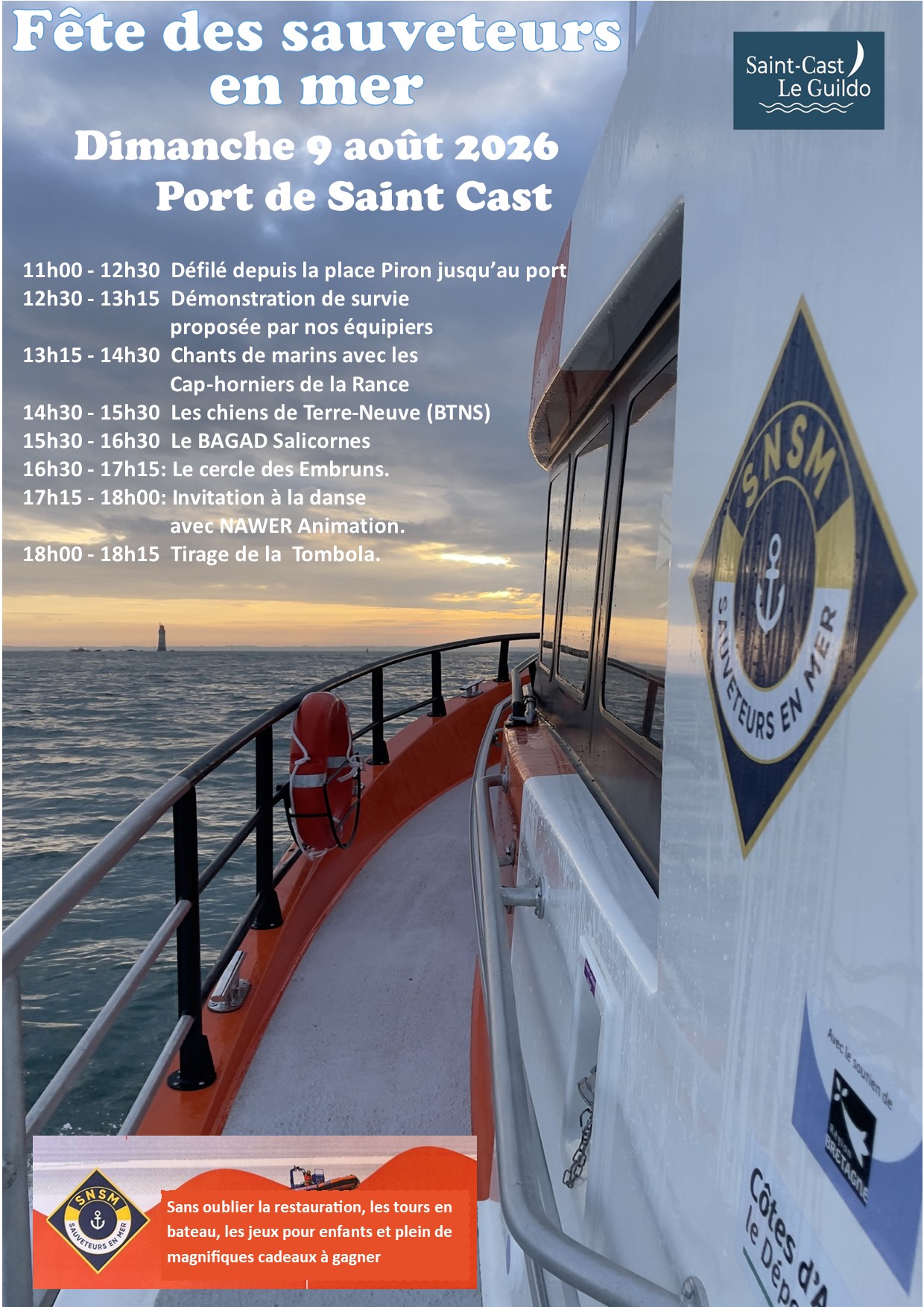 Fête des sauveteurs en mer