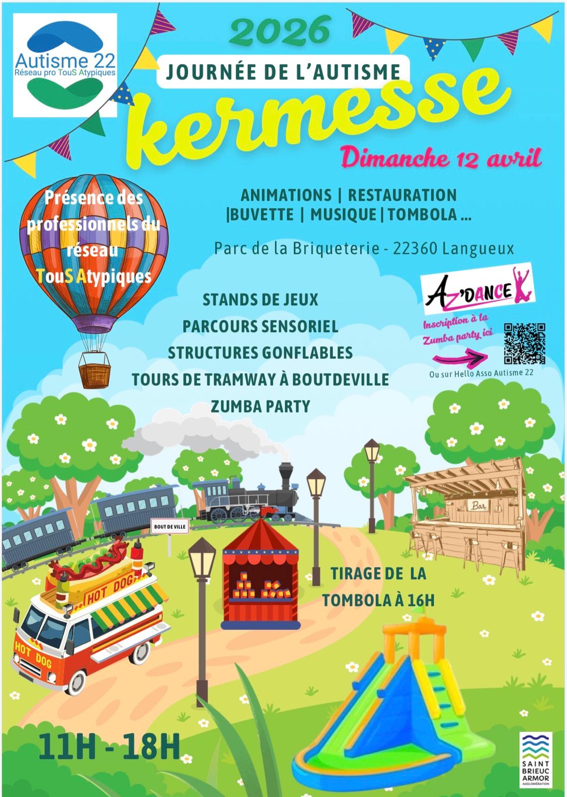 Kermesse de l'association Autisme 22