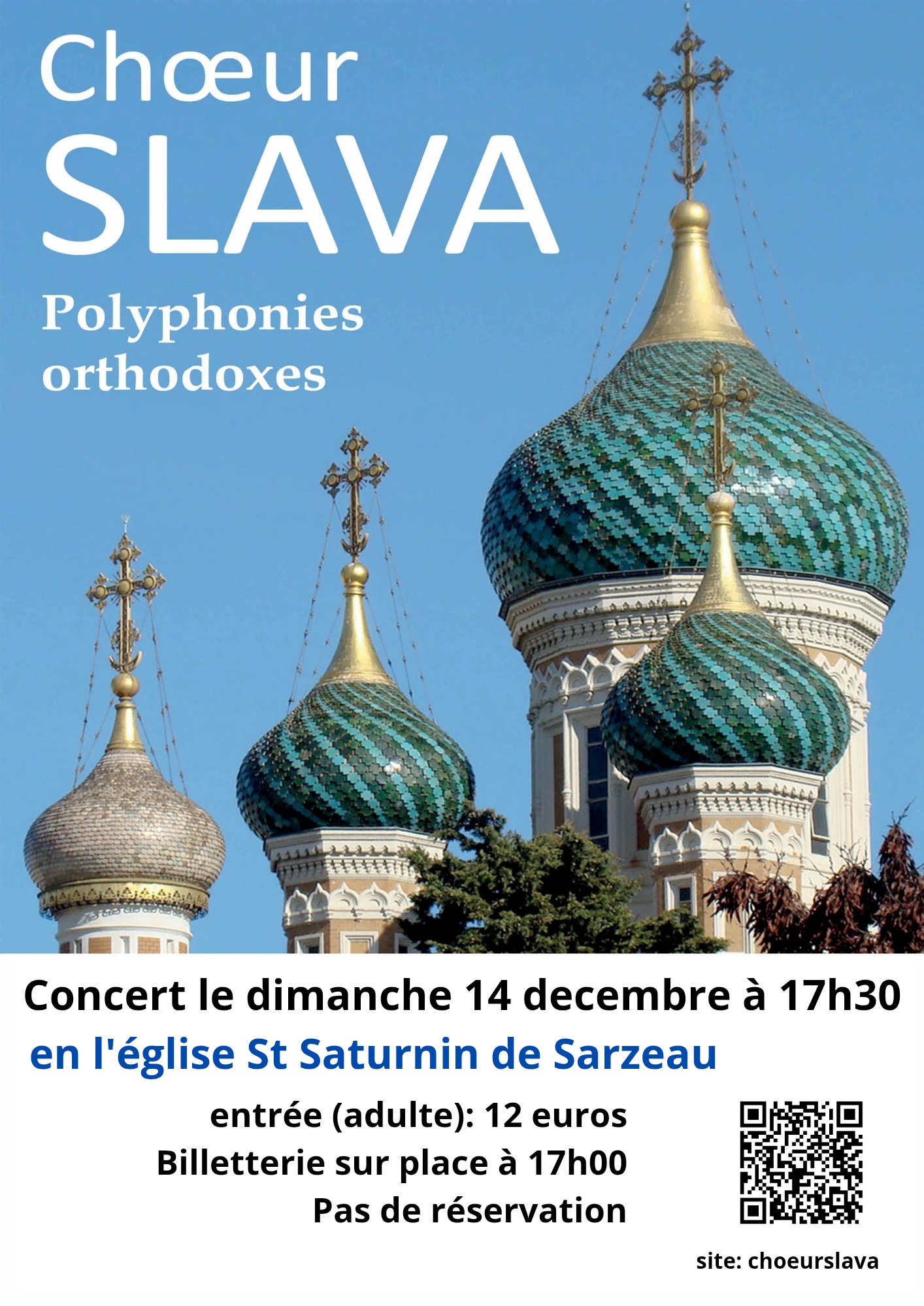 Concert Choeur Slava