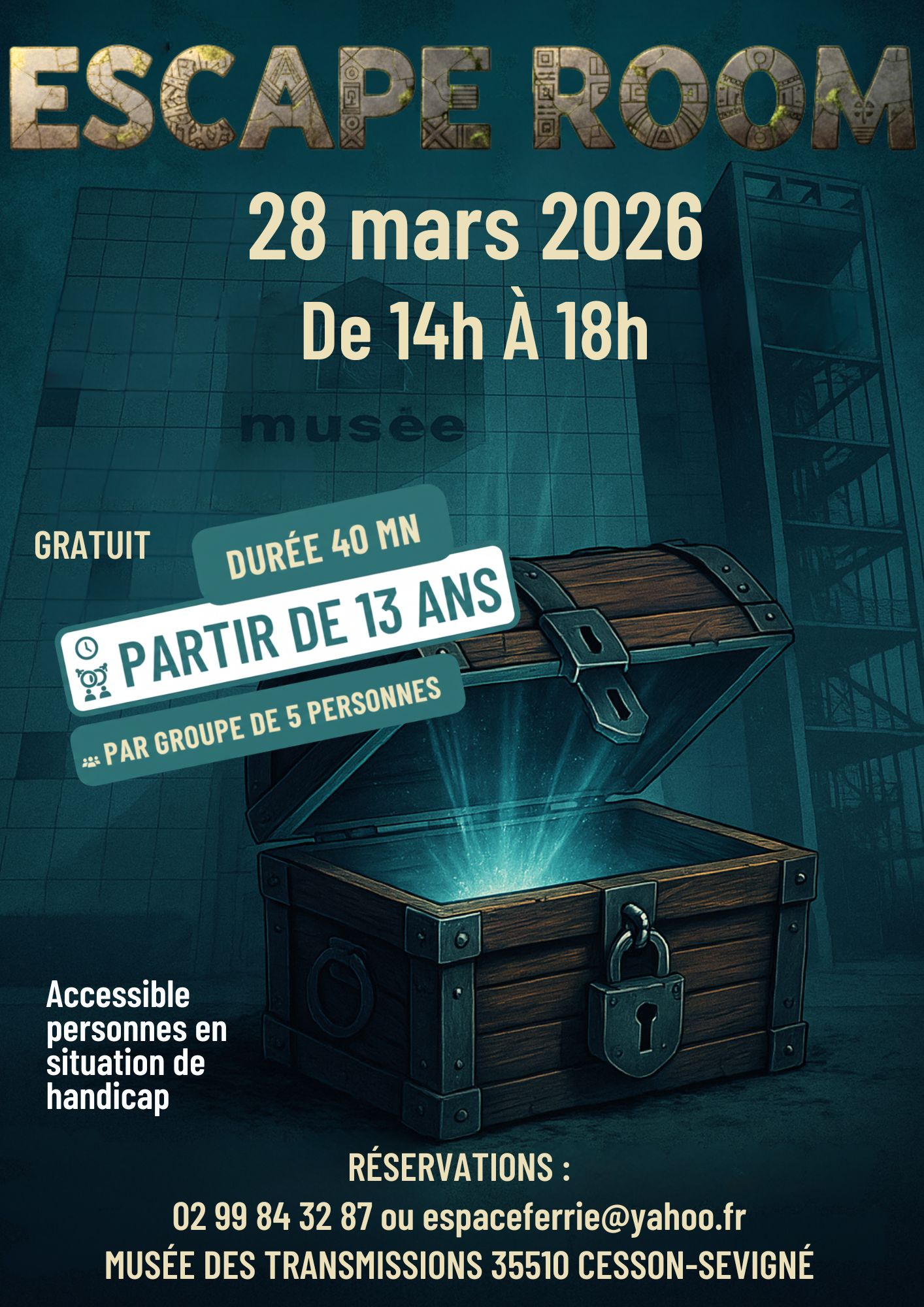 Escape Room au musée des Transmissions