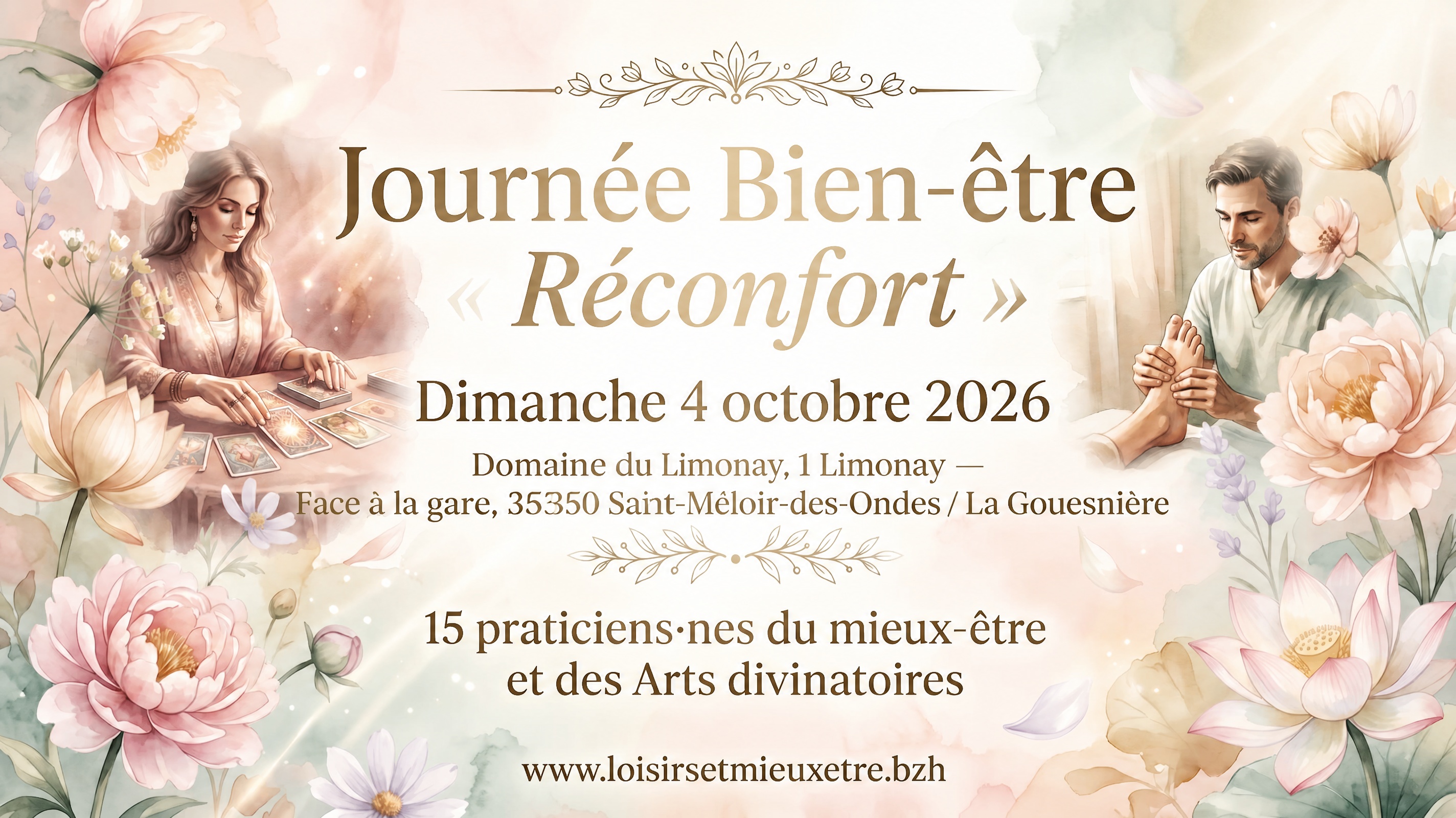 Journée réconfort /Saint-Malo/ Saint-Méloir-des-Ondes dimanche 4 octobre