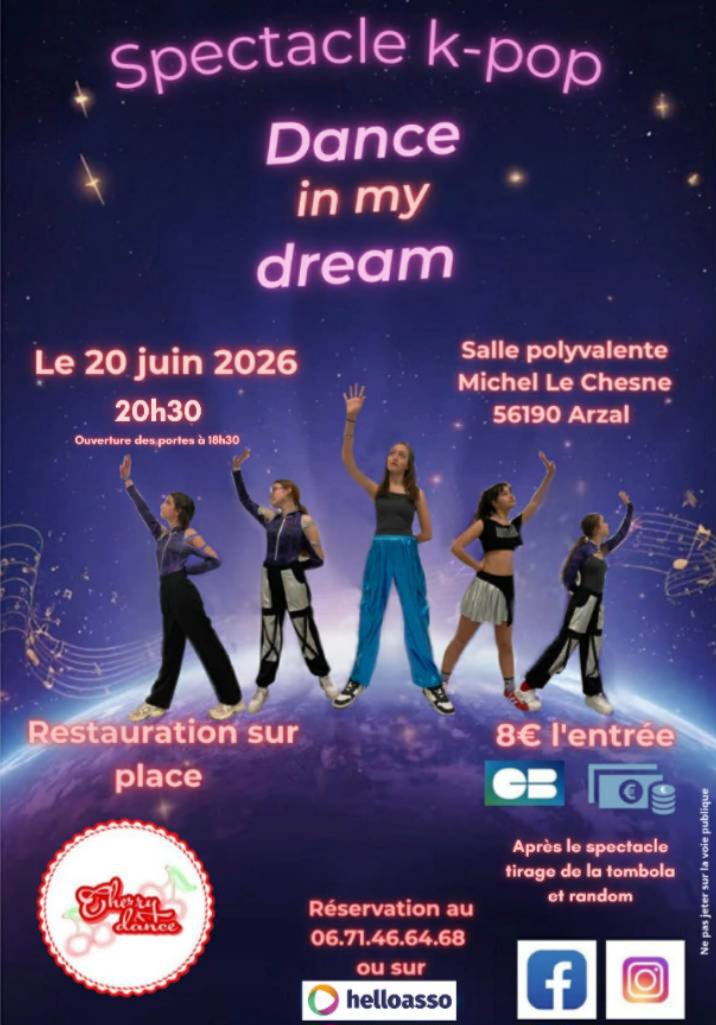 Spectacle k-pop " Dance in my dream "
